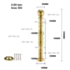 Trụ Inox Giá rẻ